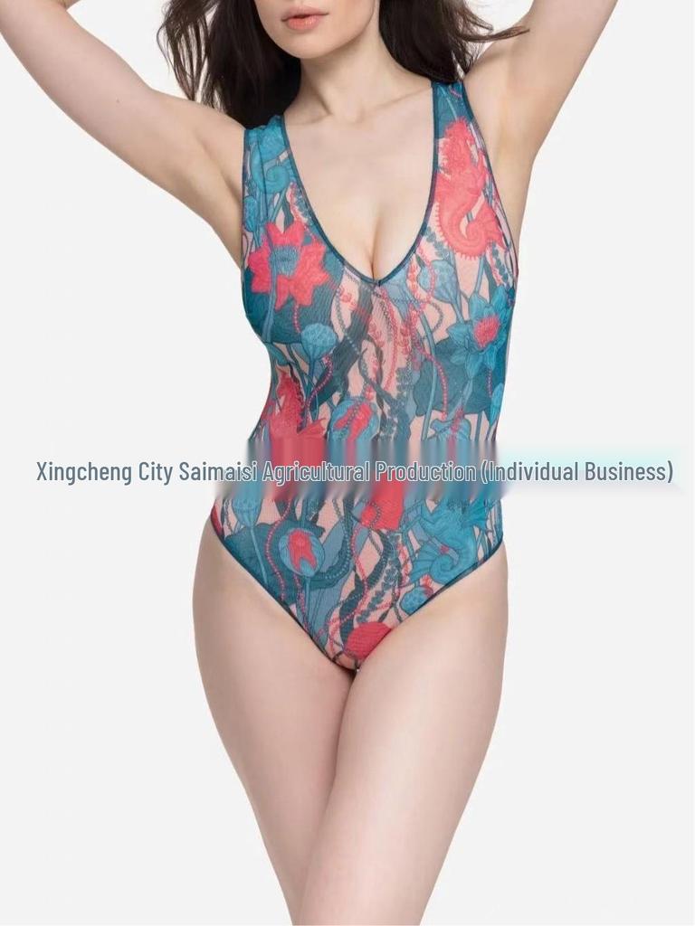 European & American Women's One-Piece Swimwear for Beach & Training