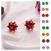 Star Ribbon Merry Christmas Earrings Snowflake Wrap Bow Stud Earrings  Girls