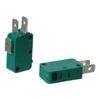 2pcs Green Micro Switch KW3-OZ Limit Switch Push Button Action Micro Limit Switches  PCB Terminals