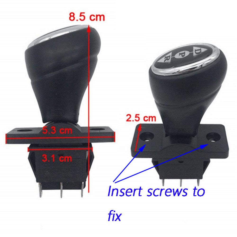 Children\'s Driving Experience 7.3*5.3cm Forward Reverse Switch Connector Compatible With 6V 12V Easy Installation