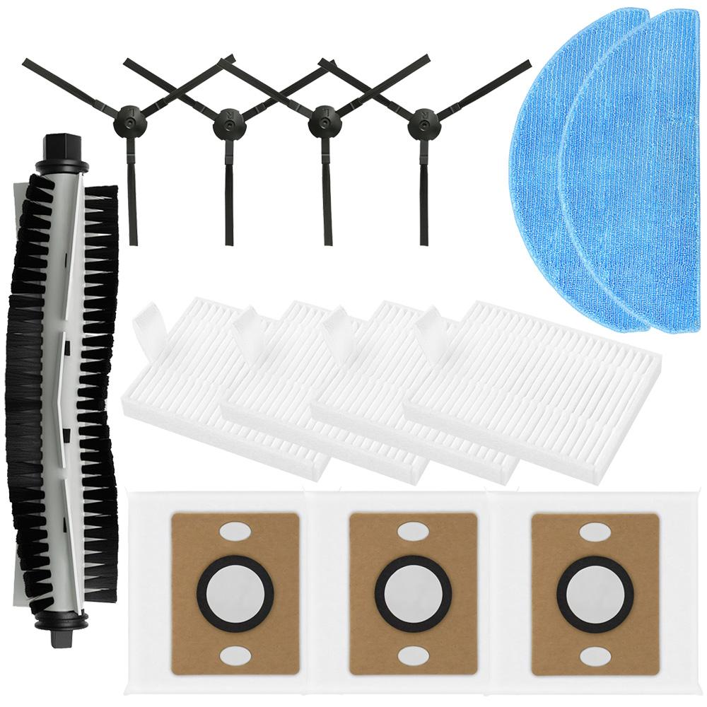 Accessories Kit For iLife A30 Pro,Robot Vacuum Cleaner Replacement Parts,Main Brush,Filter,Dust Bag,Mop Pads