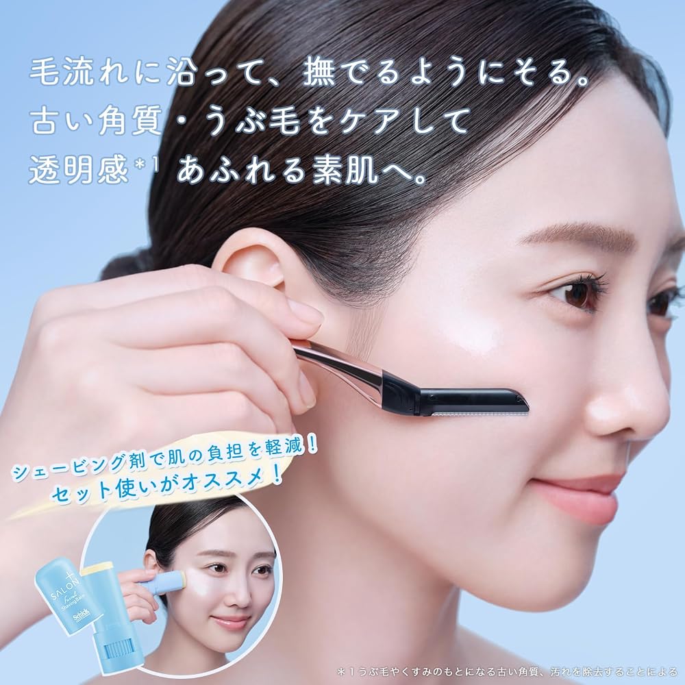 Schick Salon Plus Tone Up Face Smoother Replacement Blades (3 pcs) for Women