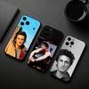 Actors S-Sean J-Justin P-Penn Phone Case For iPhone 17pro, 16,15,14,13,12,11 X XR Plus,Others Soft Black Cover