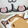 Anti-slip Mat 1PCS Soft and Cute Cartoon Imitation Sheep Bathroom Door Mat Bathroom Mat Bathroom Floor Mat Home Hall