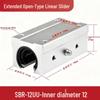 Linear SBR Aluminum Guide Rail: Slider, Cylindrical Rail, Optical Shaft, Woodworking Slide Table, Chrome Plated Rod.