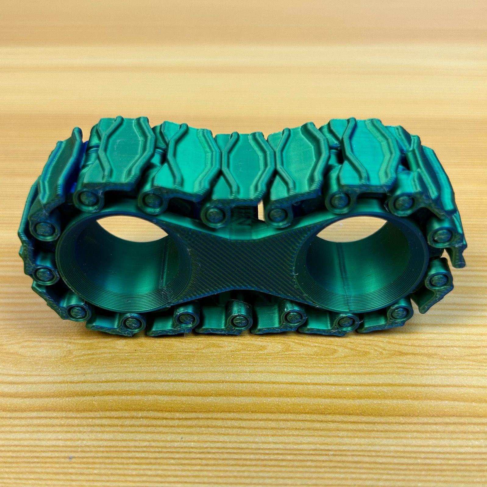 

3D-печатная вращающаяся модель трека, игрушка-спиннер для пальцев, подарок 8cm x 4cm