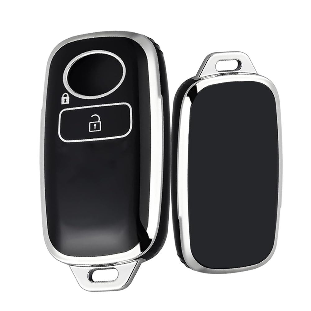 

[KUNIO] Daihatsu Exclusive Key Case, Key Holder, Key Cover, Silicone, Genuine Toyota Daihatsu Rocky, чорний