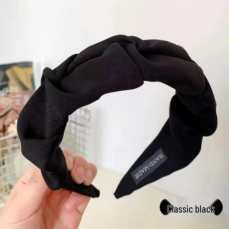 Women's Retro Korean Christmas Headband: High-End Autumn/Winter Hair Jewelry & Versatile Accessory
