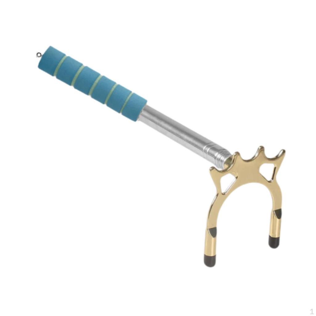 Telescopic Pool Cue Adjustable Support Snooker Holder Billiards Bridge Stick for Training