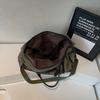 Retro Canvas Duffel Bag with Buckle Straps Large Capacity Travel Weekend Carry On Bag