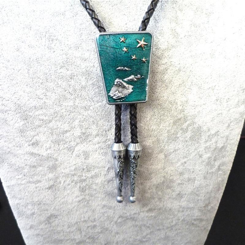 Bolo Styles Tie Western Bolo Tie Unique Bolo Necktie Men's Fashion Accessory for Men's Fashion