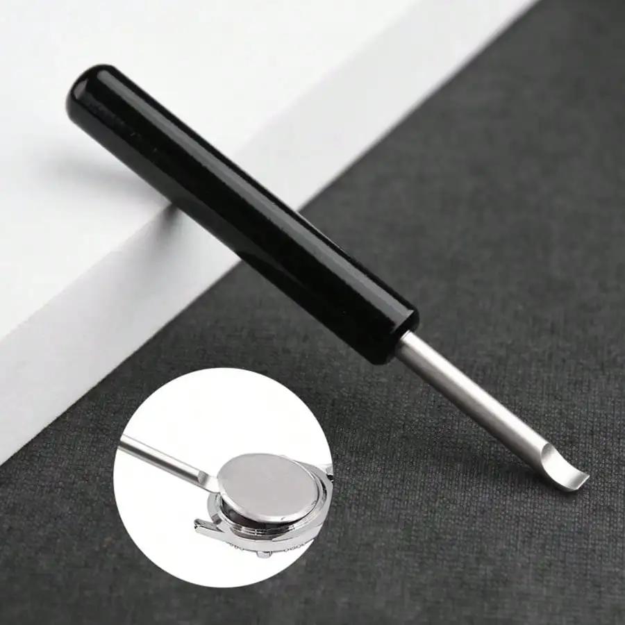 1PC Watch Back Case Opener Tool, Stainless Heavy-Duty Watch Repair Tool with Precision Lever, for Battery Replacement Strap