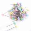 200Pcs Patchwork Craft Flower Button Head Pins Quilting Tool Sewing Accessorie