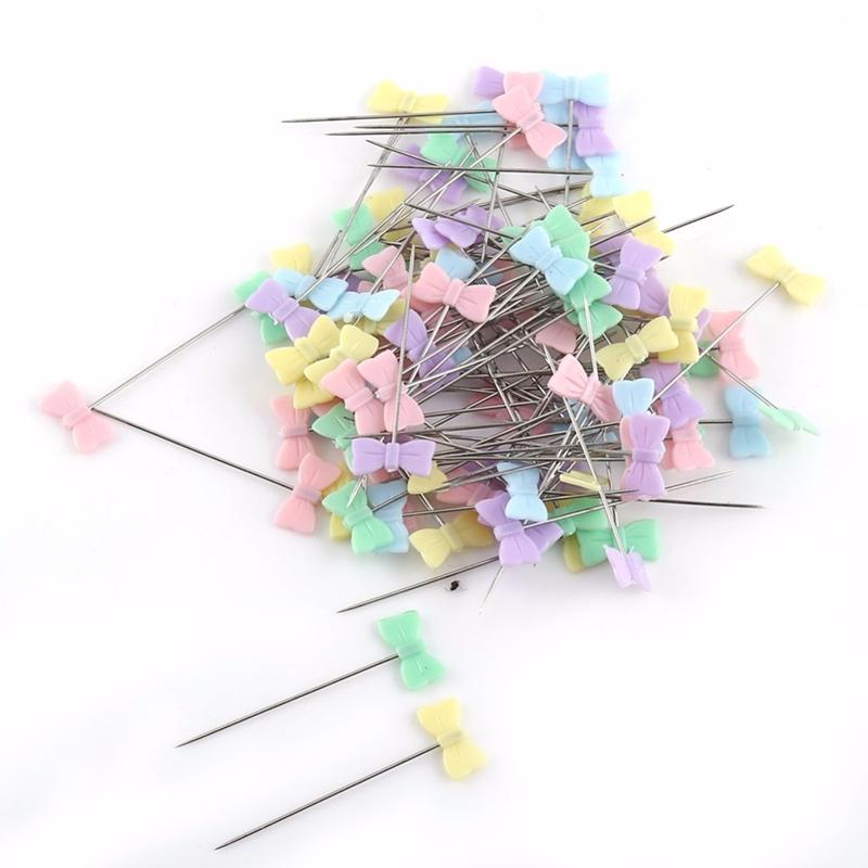200Pcs Patchwork Craft Flower Button Head Pins Quilting Tool Sewing Accessorie