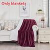 Plush Versatile Blankets With Classic Solid Colors For Home Decor Gifts And