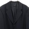 GIORGIO ARMANI Made in Italy Wool Blend tailored jacket 50 Navy Men's Used