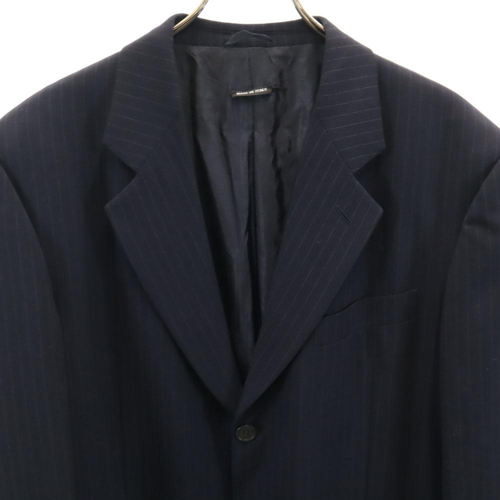 Giorgio Armani Made In Italy Wool Blend Tailored Jacket 50 Navy Men's Used