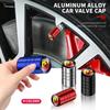 4 Pezzi Tappi Valvole Gomme Ruote Auto Metallo Copri Stelo Per Fiat Abarth 500 595 124 Spider Ducato Panda Tipo Bravo Accessori