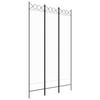 VidaXL Cloison de Séparation 3 Panneaux Séparateur de Pièce Pliable Diviseur Écran d'Intimité Paravent Décoration Salon 350146