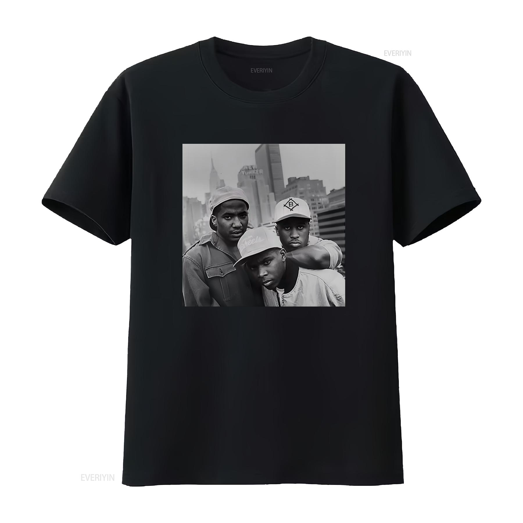 

A Tribe Called Quest 90s hip hop merch rapper tee vintage Washed Soft Stretched designer clothes Casual Top For Everyday Wear 4XL