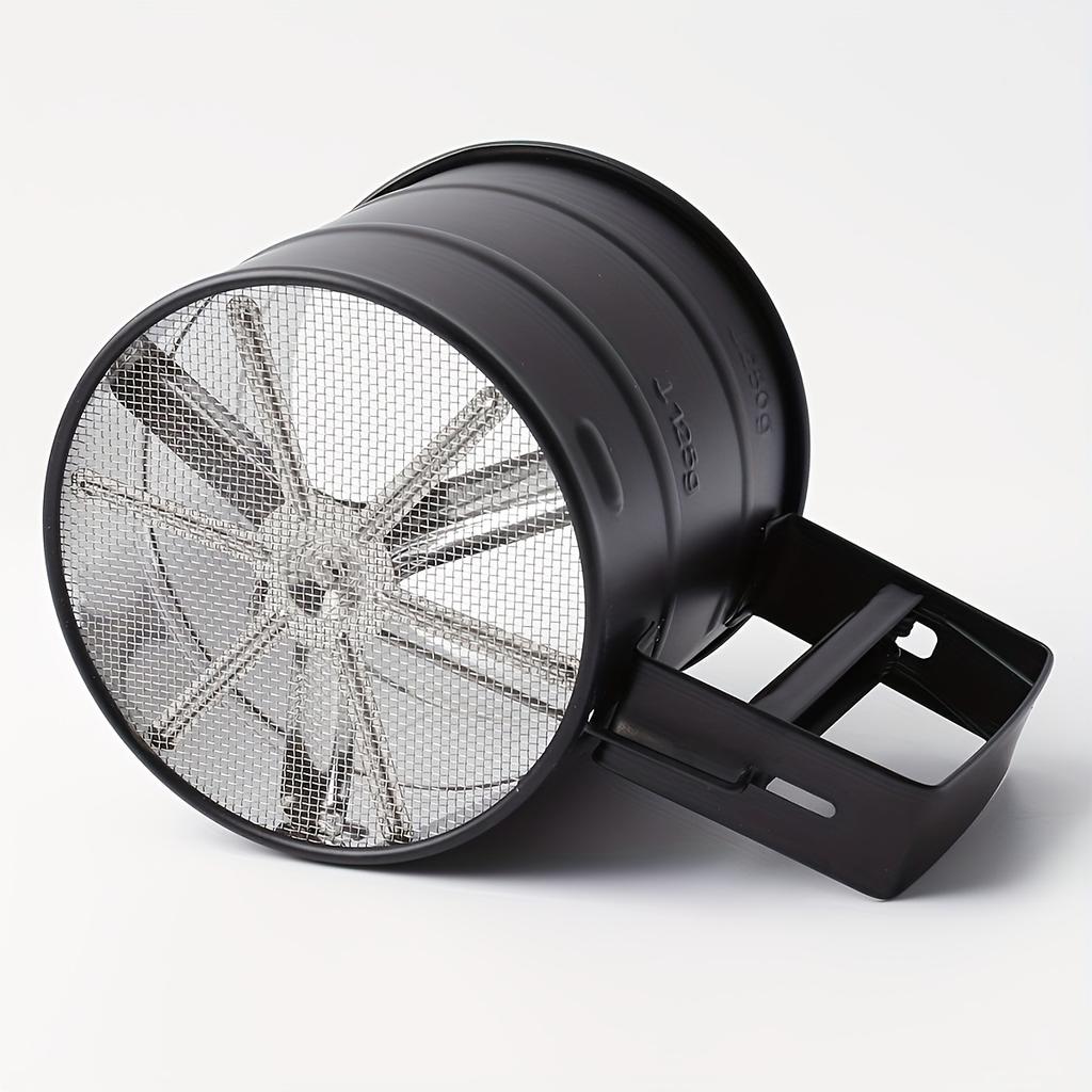 Cozy Baking, Stainless Steel Flour Sifter with Handle - Essential Handheld Baking Tool for Kitchens, Bakeries, and Food Trucks for Baking Accessories