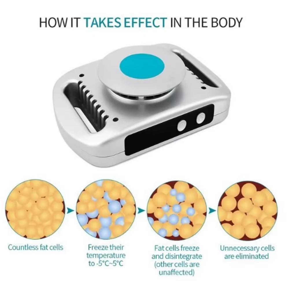 Profesional Cryolipolysis Fat Freezing Machine Body Slimming Lipo Anti Cellulite Cold Therapy Massage Body