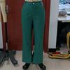 European American Autumn Fashion Casual Leather Pants Women Elegant Office-lady Pu Pants Women High Strecth Trouser Spodnie24079