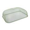 Mesh Kitchen Cover Iron Food Net Dome Protector 18.5 Inch Large Screen for Outdoor Picnic Table BBQ