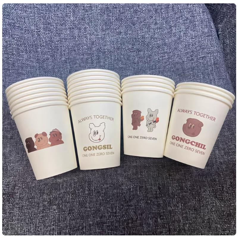 Saint Birley Brave Bear Disposable Paper Cups