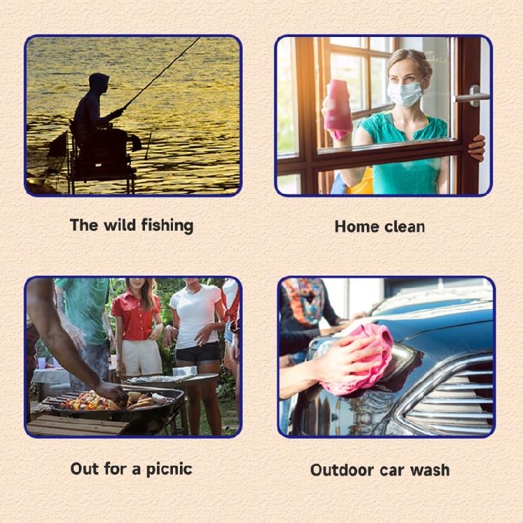 Cubo Plegable de Plástico Portátil Bolsas de Almacenamiento de Agua a Prueba de Fugas Ahorro de Espacio