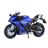 1/12 YAMAHA YZF-R1 Alloy Racing Motorcycle Model Diecast Street Sports Motorcycle Model Simulation Sound Light Kids Toys Gift