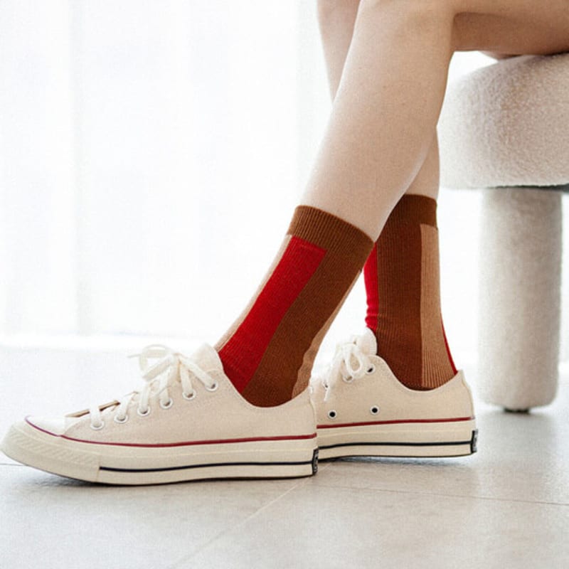 

VOTTA W BLANCHE 3 types BLanCHE Toffee - Brown lines