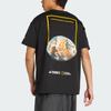 adidas T-shirt à manches courtes et col rond respirant Terrex pour homme Tops KC2352