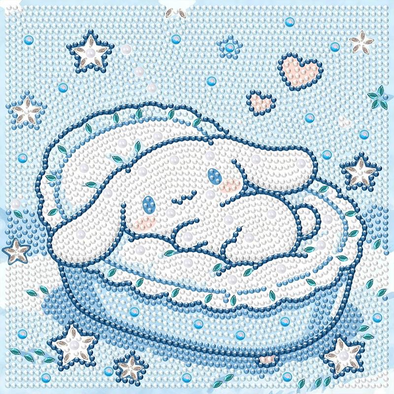 Sanrio Kuromi Hello Kitty Crystal Diamond Decorative Painting 5D DIY Cross Embroidery Kit Couple Birthday Gift