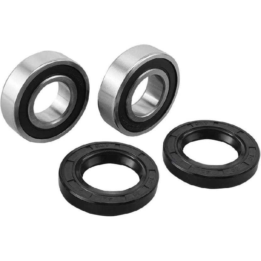 NICECNC Stalowe Łożysko i Gumowa Uszczelka Koła Przedniego Kompatybilne z Yamaha Raptor 700 2006-2026, Raptor 700R 2011-2026