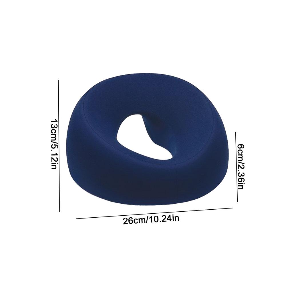 Lying Down Pillow Memory Pillow Massage Face Cradle Cushion Travel Neck Pillows Face down Pillow for Body Massage Headrest