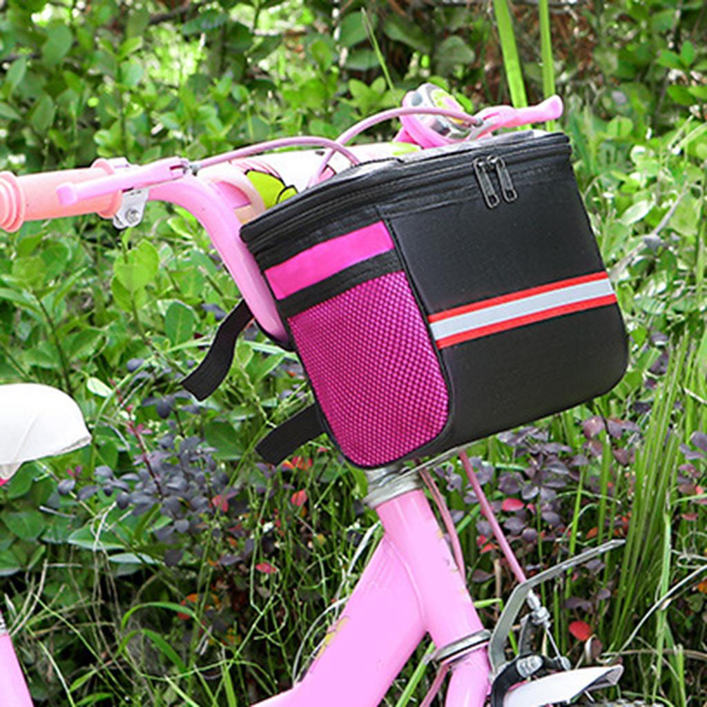 Road Bike Handlebar Bag Large Bicycles Front Storage Pouch Waterproof Phone Bag Bike Frame Pannier Organizers Pouch