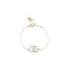 Heart To Heart Series Minimalist Heart Pendant Jewelry Women Bracelet 1062709
