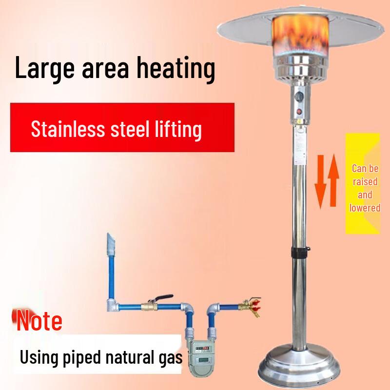 Kaooseen Natural Gas Umbrella Patio Heater