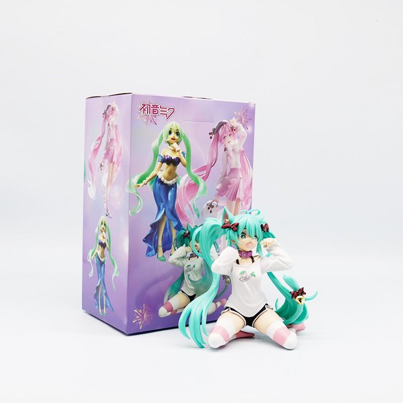 Cute Girl Hatsune Miku Anime Character Fashionable Suitable For Desktop Decoration Ornaments Doll Christmas Gift Pvc Collectible