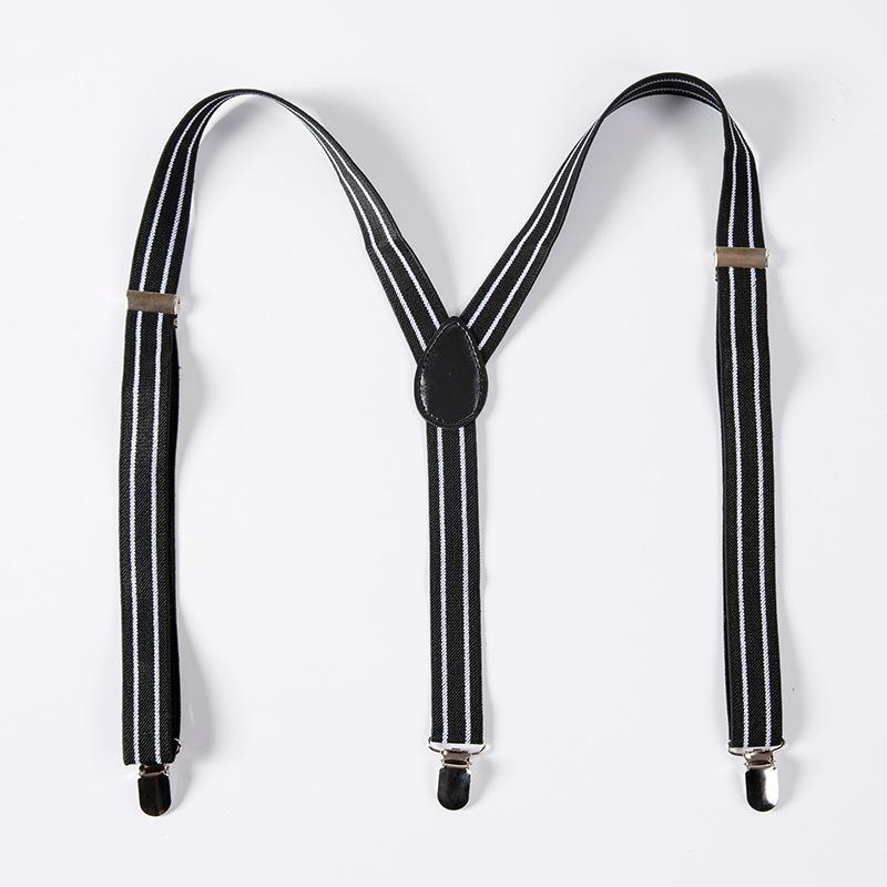 

Детские нескользящие эластичные подтяжки с зажимами – регулируемые для брюк мальчиков и спортивной одежды девочек Thin, long