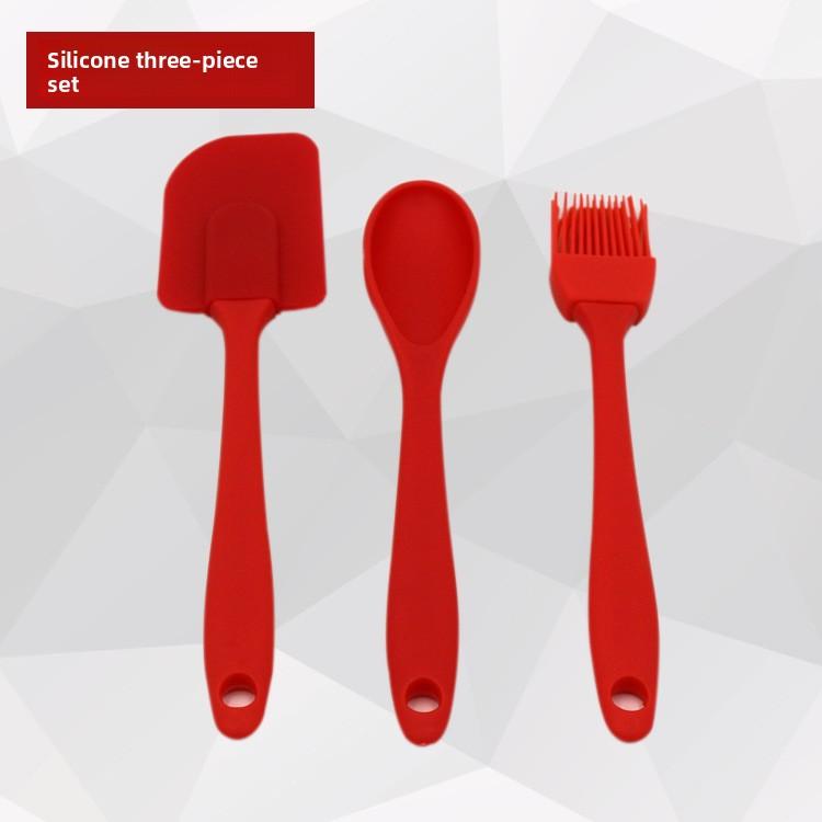 

Cake Cream Batter Mixing Baking Spatula Three-Piece Set three-piece set червоний