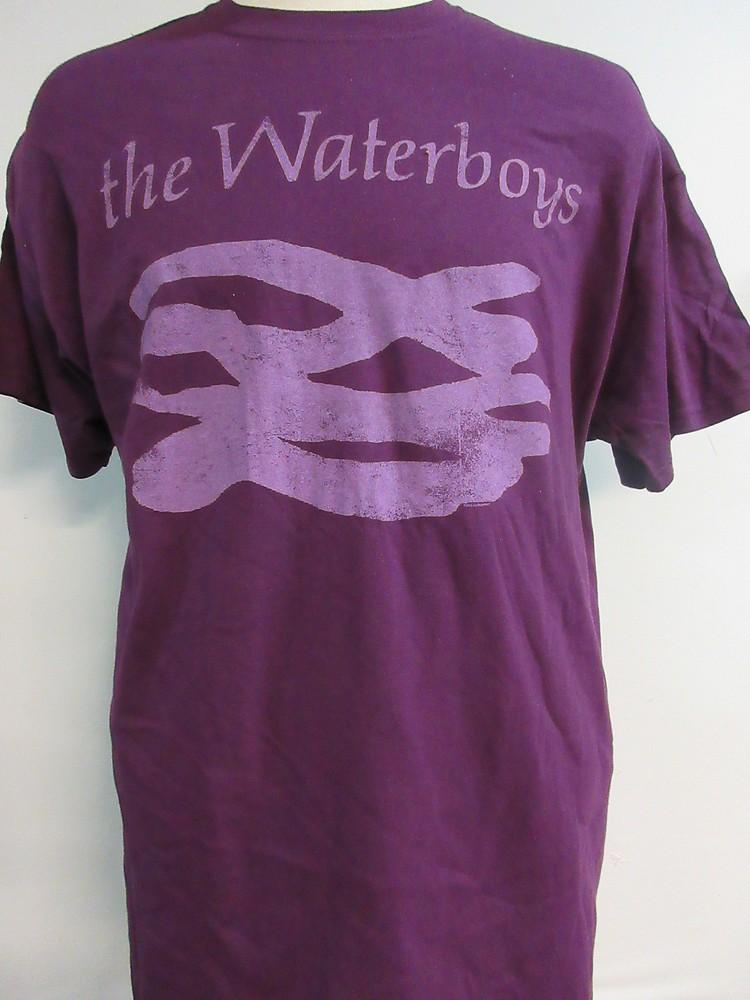 WATERBOYS OFFICIAL MERCH PURPLE LOGO BAND CONCERT MUSIC  SMALL Unisex T-Shirt XXXXL