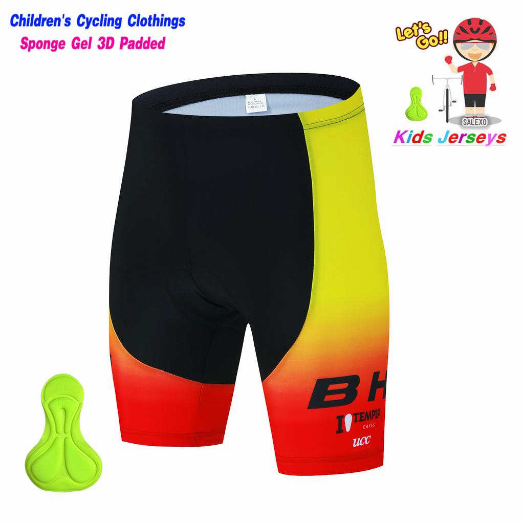 BH Kids Cycling Jersey Set Short Sleeve Children Bike Clothing Breathable Quick Dry Boys Summer Bicycle Wear Maillot Ciclismo