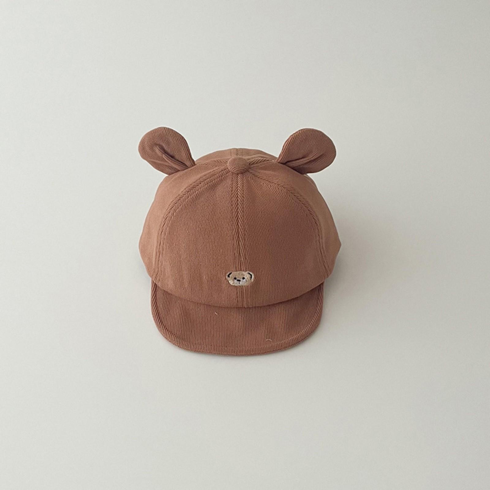 

Детская шапка-бейсболка, шляпа от солнца One Size кофейный