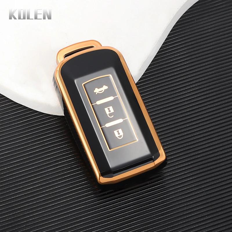

Tpu Car Remote Key Case Cover Shell For Mitsubishi Outlander Asx Pajero Lancer Sport Eclipse Cross Protective Fob Accessories