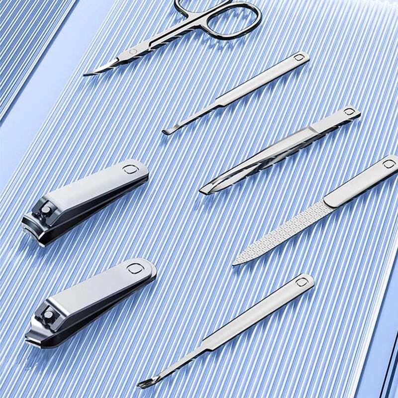Qisu 7-Piece Portable Nail Clipper Set