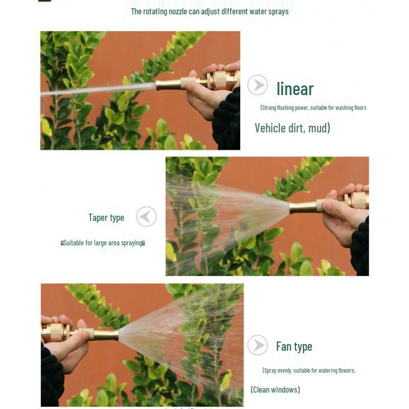 High-Pressure Pure Copper Home Car Wash & Garden Spray Gun
