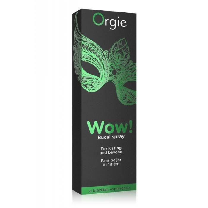 Spray de Sexe Oral - Wow - Zone Intime - Unisexe - Effet Rafraîchissant - 10 ml