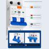 Electrical Safety FI Circuit Breaker Electrical Safety Enhancement 6kA Breaking Capacity High-Resistance Material